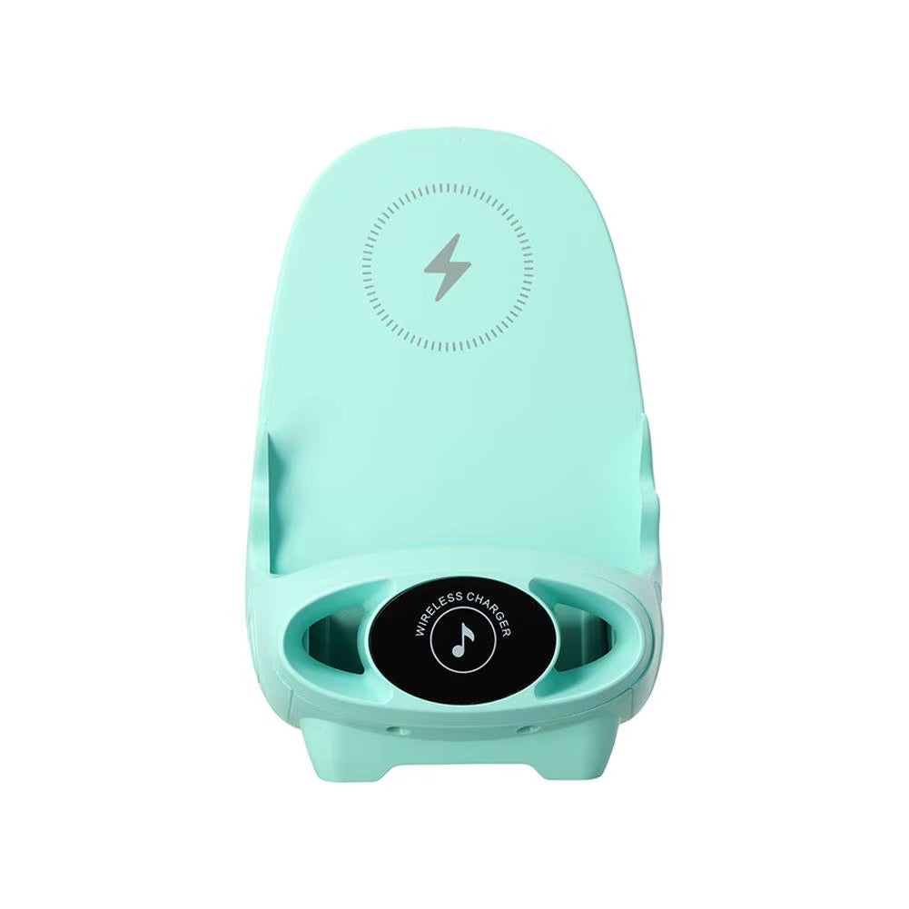 Wireless Charging Stand Portable Mini Chair  Holder Charger Holder Chair 15W Charging Phone Desktop S7S0