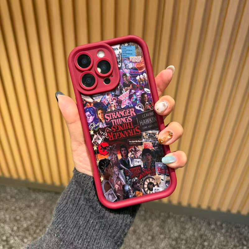 Stranger Things Season 5 Phone Tough Case,Tough Phone Case，For Iphone 16 15 14 13 17Pro Max, Gifts for Fans Men Women, Phone Accessories